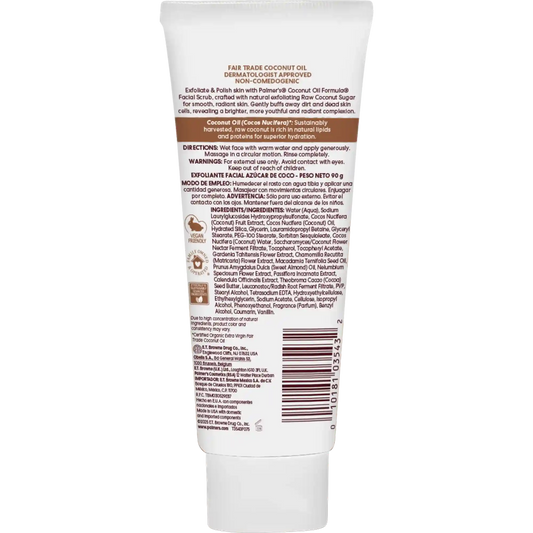Raw Coconut Sugar Facial Scrub