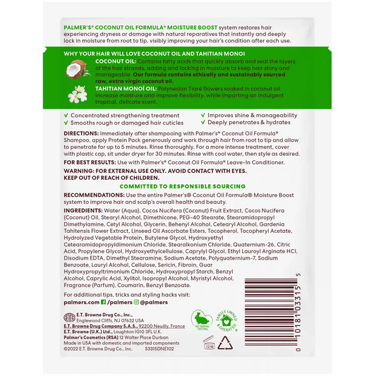 Coconut Oil Protein Pack